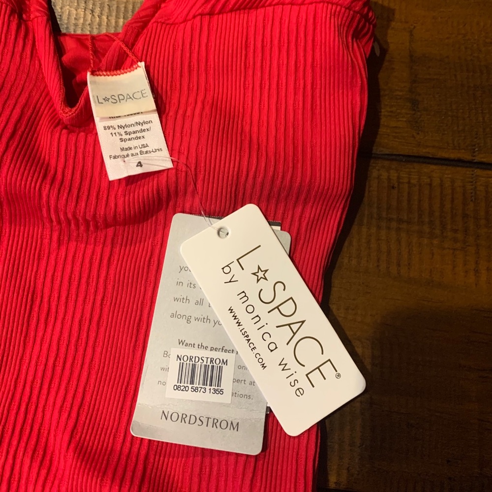 L Space Pointelle Rib Cha Cha Swimsuit 4 - Picture 7 of 14